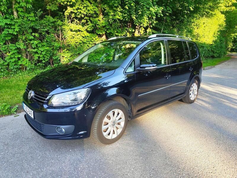 Schwarz Gebraucht 2012 VW Touran Van / Kleinbus | 7.500 € (Fairer Preis) - Bild 1/4