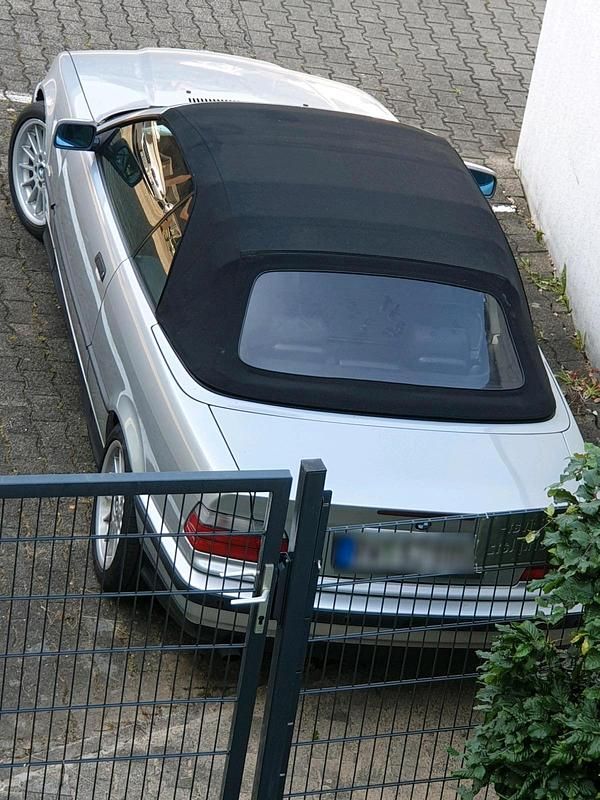 Gebraucht BMW 320 Cabriolet 150 PS (110 kW) 1998 Silber Cabrio