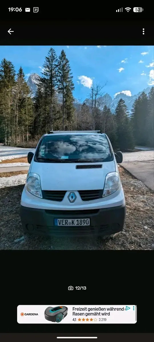 Brugt Renault Traffic 101 HK (74 kW) 2014 Hvid MPV