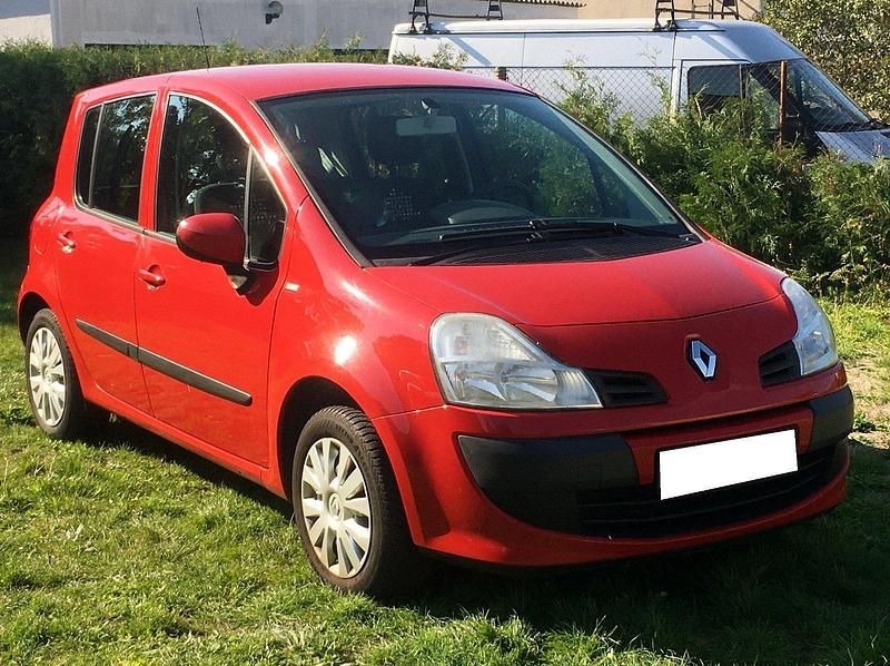 Gebraucht Renault Modus 75 PS (55 kW) 2012 Rot Van / Kleinbus