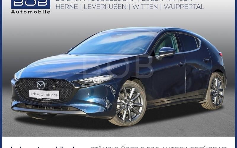 Blau Neu 2025 Mazda 3 Center-Line Limousine | 25.666 € - Bild 1/4