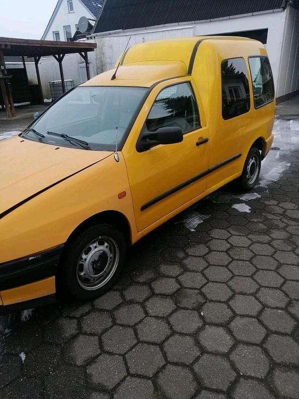 Gelb Gebraucht 2001 VW Caddy Van / Kleinbus | 1.200 € (Guter Preis) - Bild 1/4