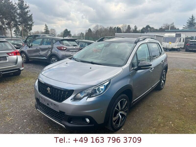 Grau Gebraucht 2019 Peugeot 2008 Allure GT-Line SUV | 8.499 € (Superpreis) - Bild 1/4