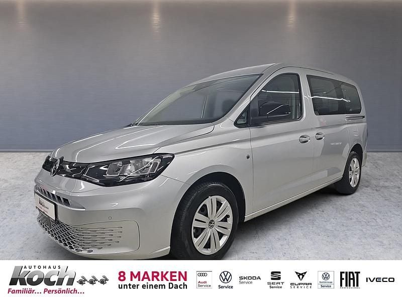 Käytetty VW Caddy Maxi Basis 122 HP (89 kW) 2024 Hopea Tila-auto