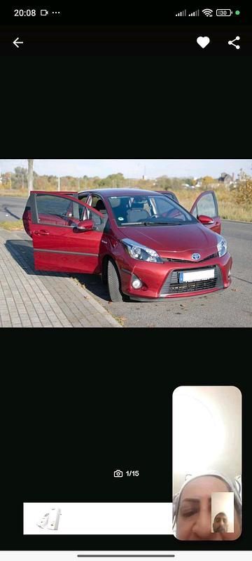 Gebraucht 2014 Toyota Yaris Hybrid Kleinwagen | 9.999 € (Fairer Preis) - Bild 1/3