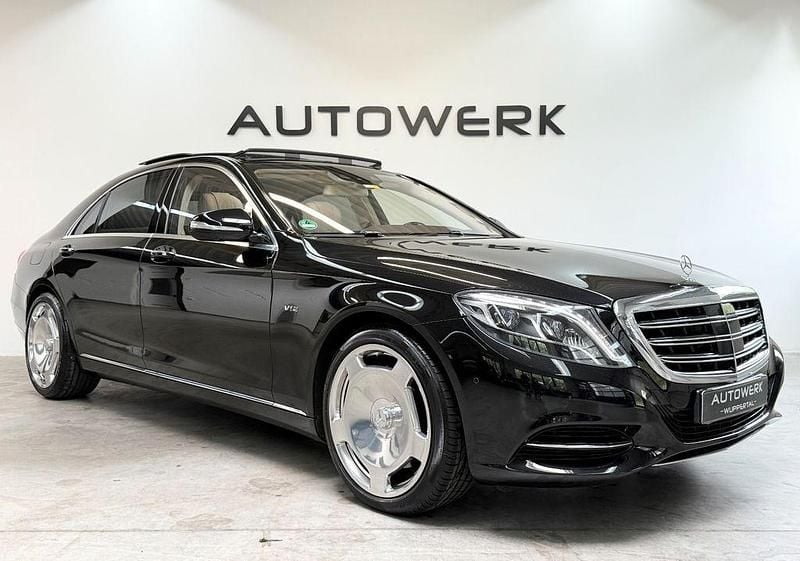 Schwarz Gebraucht 2015 Mercedes S600 Maybach Limousine | 37.999 € - Bild 1/4