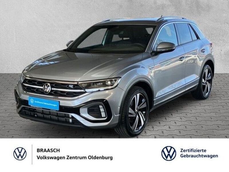 Grau Gebraucht 2024 VW T-Roc R-line SUV | 29.477 € (Guter Preis) - Bild 1/3