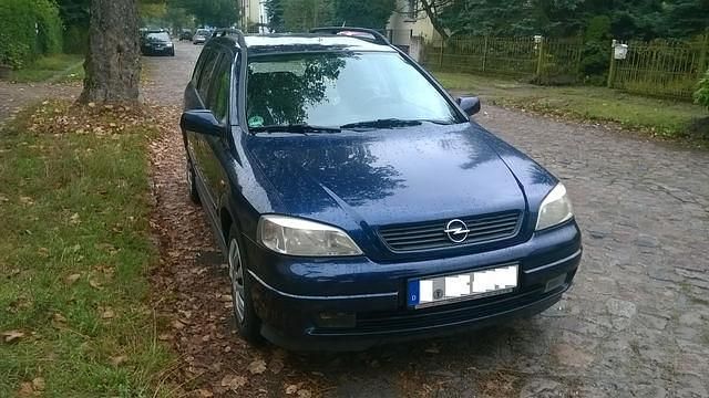Gebraucht Opel Astra 156 PS (114 kW) 1998 Blau Kombi
