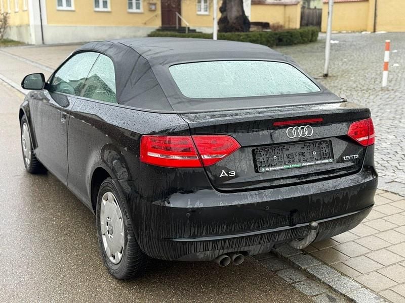 Gebraucht Audi A3 Cabriolet 105 PS (77 kW) 2009 Schwarz Cabrio