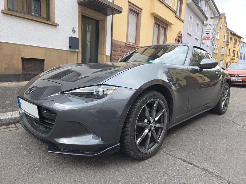 Grau Gebraucht 2019 Mazda MX5 Sports-Line Cabrio | 26.000 € (Fairer Preis) - Bild 1/4