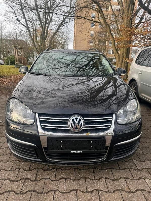 Schwarz Gebraucht 2008 VW Golf VI Kombi | 3.300 € (Superpreis) - Bild 1/4