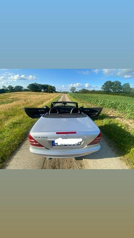 Gebraucht Mercedes SLK200 140 PS (102 kW) 2000 Silber Cabrio