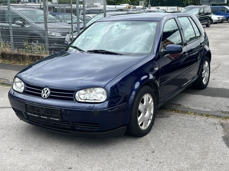 Blau Gebraucht 2001 VW Golf IV Comfortline Limousine | 1.400 € (Guter Preis) - Bild 1/4