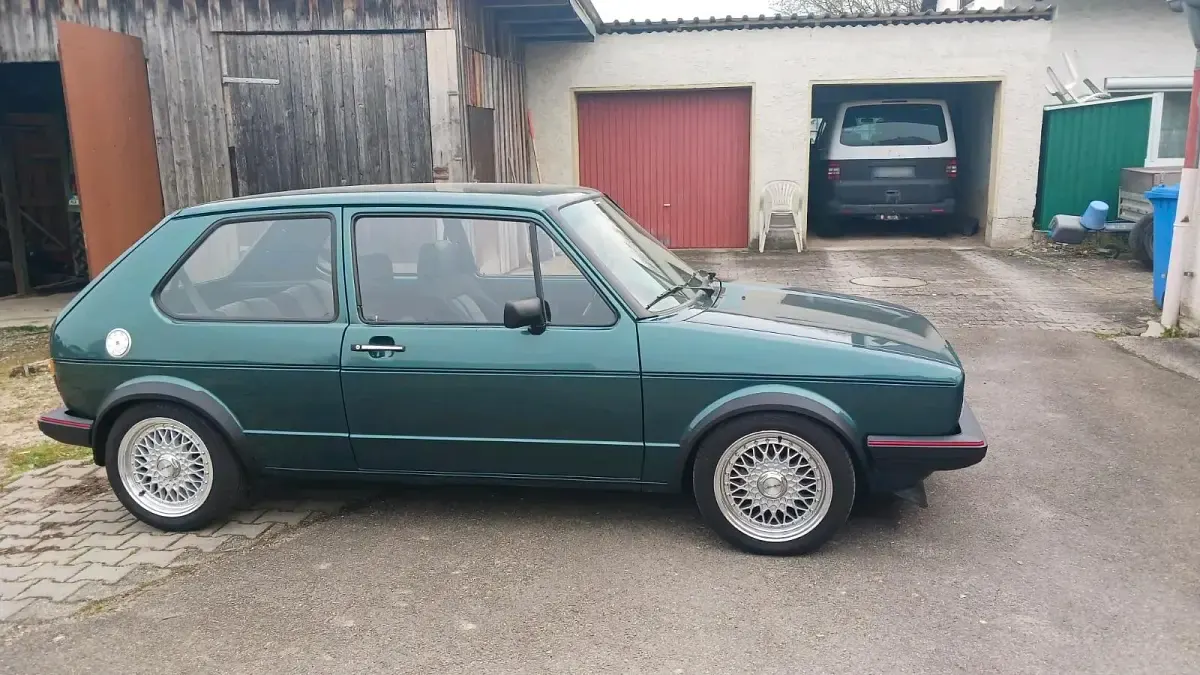 Gebraucht VW Golf I GTI 1983 Grün Kleinwagen