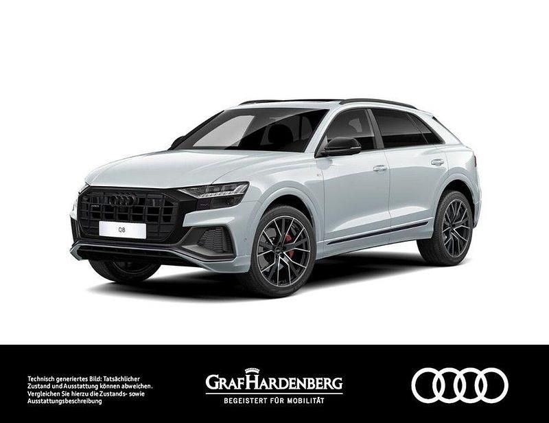 Gletscherweiß metallic Gebraucht 2022 Audi Q8 S-Line SUV | 64.880 € (Fairer Preis) - Bild 1/4
