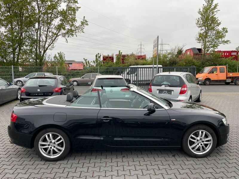 Gebraucht Audi A5 Cabriolet S-Line 211 PS (155 kW) 2010 Schwarz Cabrio