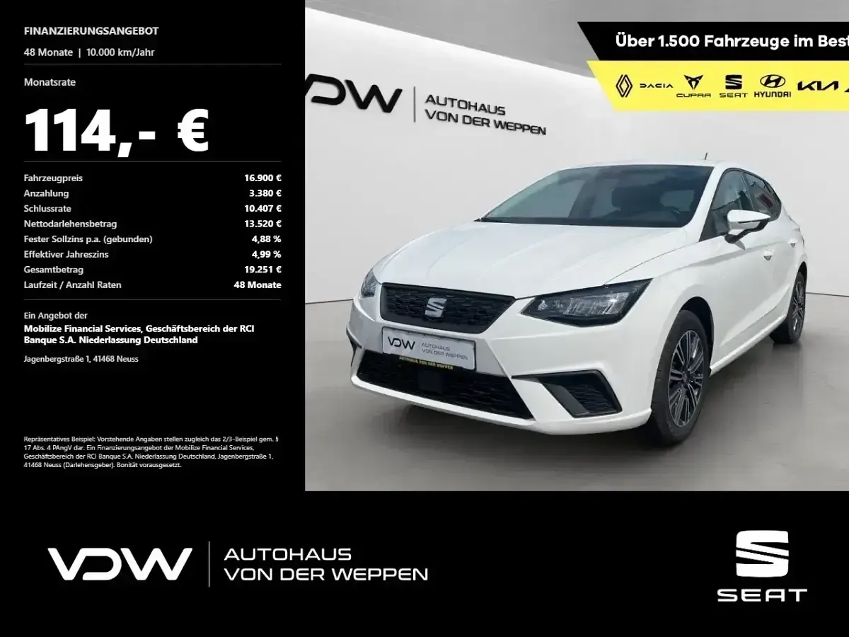 Gebraucht Seat Ibiza Style 116 PS (85 kW) 2024 Kleinwagen