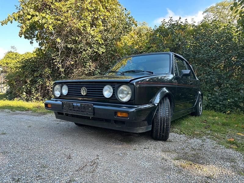 Schwarz Gebraucht 1990 VW Golf Cabriolet Karmann Cabrio | 13.500 € - Bild 1/4