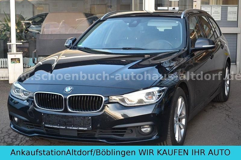 Schwarz Gebraucht 2015 BMW 330 Advantage Kombi | 8.990 € (Fairer Preis) - Bild 1/4