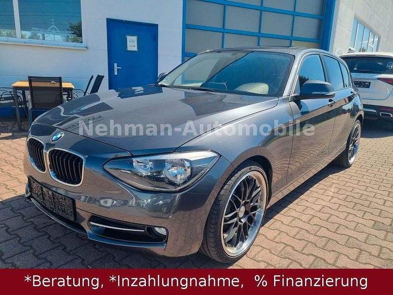 Grau Gebraucht 2013 BMW 116 Sport Line Kleinwagen | 9.690 € (Guter Preis) - Bild 1/4