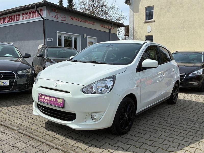 Gebraucht Mitsubishi Space Star Diamant Edition 80 PS (58 kW) 2017 Weiß Kleinwagen