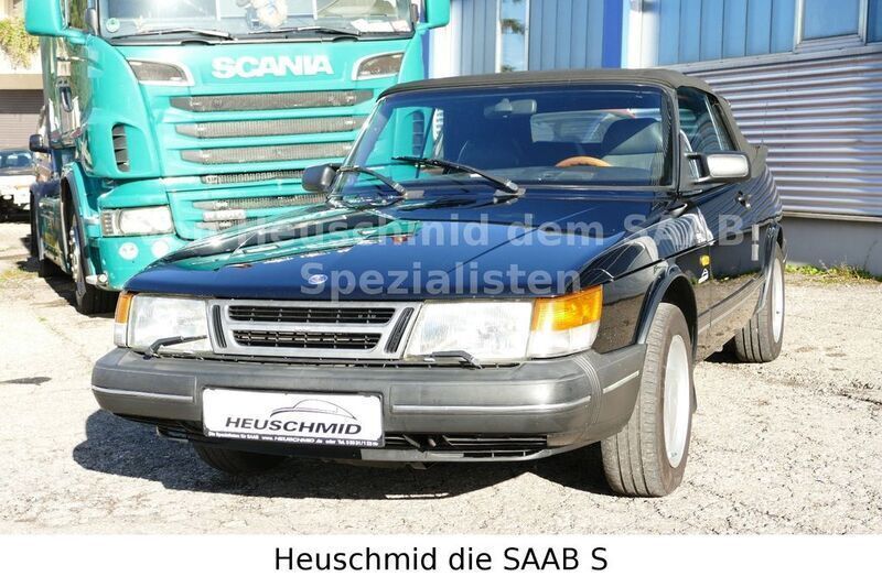 Gebraucht Saab 900 Cabriolet 126 PS (92 kW) 1991 Schwarz Cabrio
