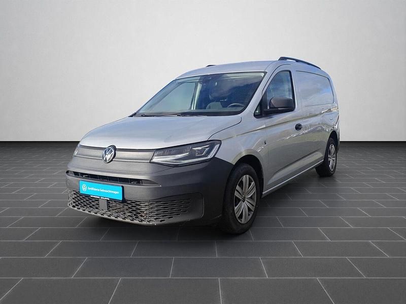 Reflexsilber metallic (metallic) Gebraucht 2022 VW Caddy Maxi Van / Kleinbus | 17.990 € (Superpreis) - Bild 1/4