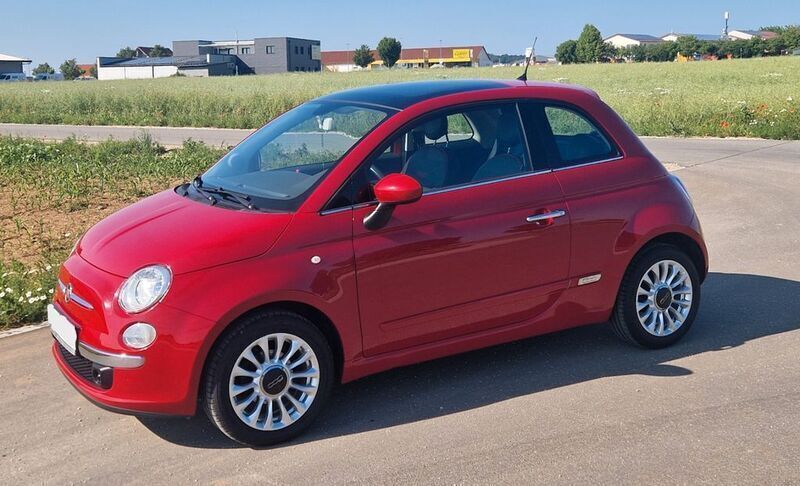 Rot Gebraucht 2014 Fiat 500 Kleinwagen | 5.829 € (Superpreis) - Bild 1/4