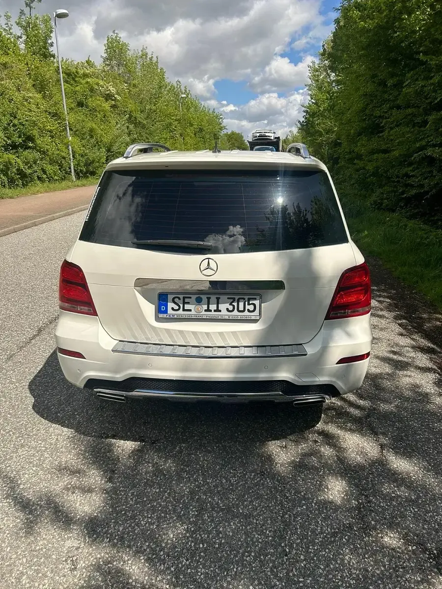 Gebraucht Mercedes GLK350 AMG line 306 PS (225 kW) 2012 Weiß SUV