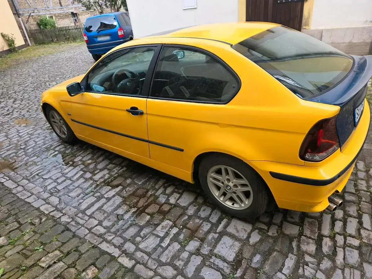 Gebraucht BMW 316 116 PS (85 kW) 2003 Gelb Coupé