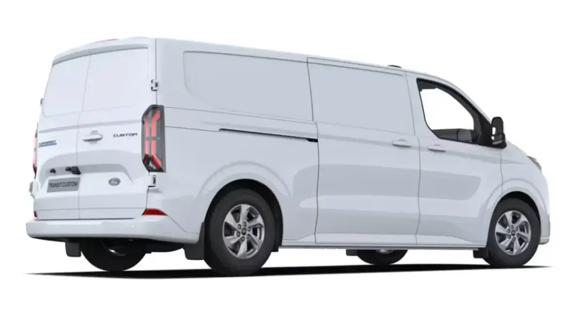 Neu Ford E-Transit Limited 160 kW (218 PS) 2026 Frozen white Van