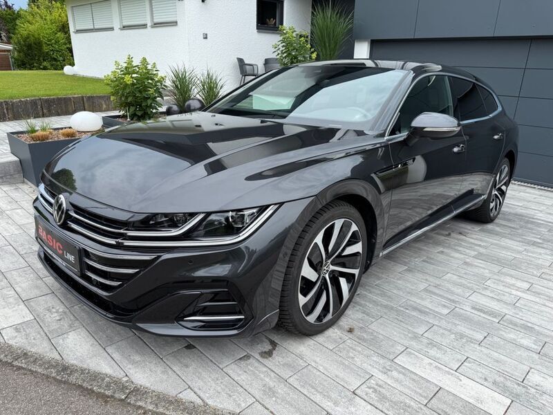 Grau Gebraucht 2021 VW Arteon R-line Limousine | 31.200 € (Fairer Preis) - Bild 1/4