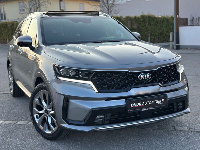 (klg) stahlgrau met. (metallic) Gebraucht 2020 Kia Sorento 3 SUV | 36.750 € (Fairer Preis) - Bild 1/4