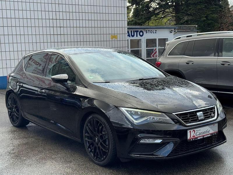 Gebraucht Seat Leon FR-Line 150 PS (110 kW) 2018 Schwarz Limousine