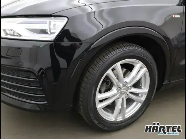 Gebraucht Audi Q3 S-Line 150 PS (110 kW) 2018 Mythosschwarz (black), metallic SUV