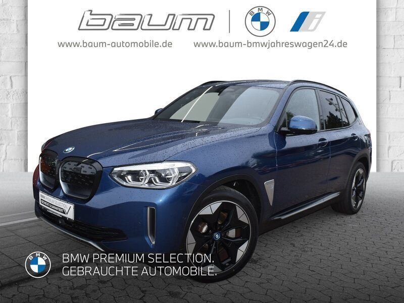 Phytonicblau Gebraucht 2021 BMW iX3 Sport Line SUV | 36.790 € (Fairer Preis) - Bild 1/4