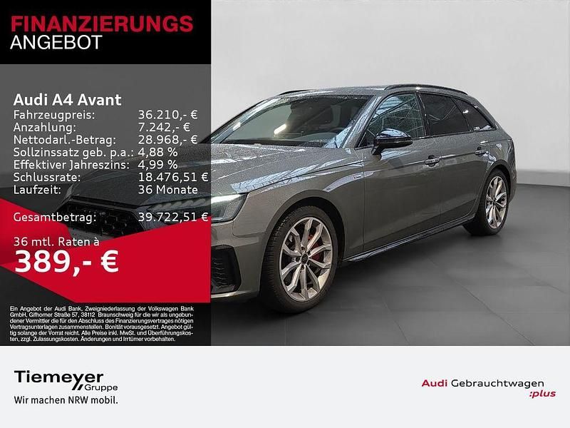 Grau Gebraucht 2024 Audi A4 S-Line Kombi | 36.210 € (Fairer Preis) - Bild 1/4