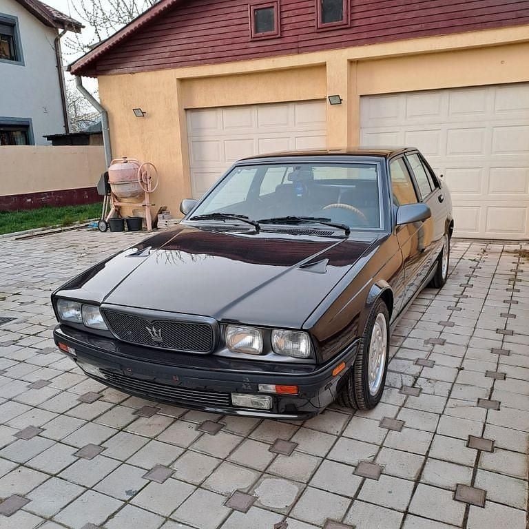 Gebraucht Maserati 424 245 PS (180 kW) 1989 Schwarz Limousine