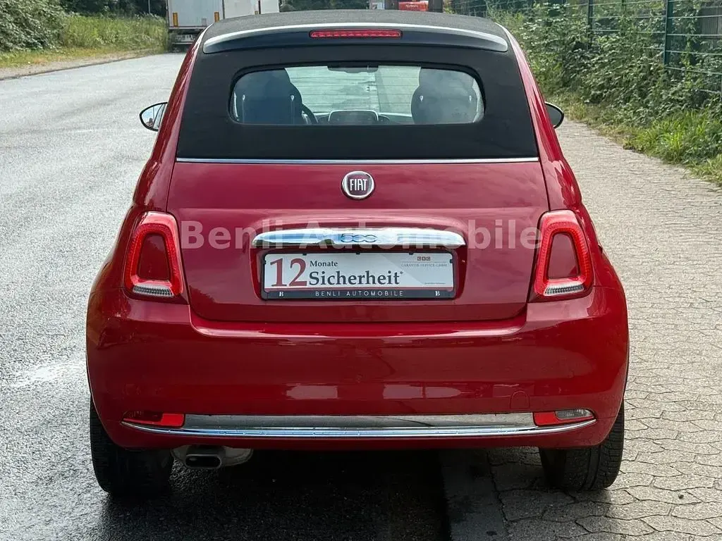 Gebraucht Fiat 500C 69 PS (50 kW) 2017 Colore esterno (passione rot) Cabrio