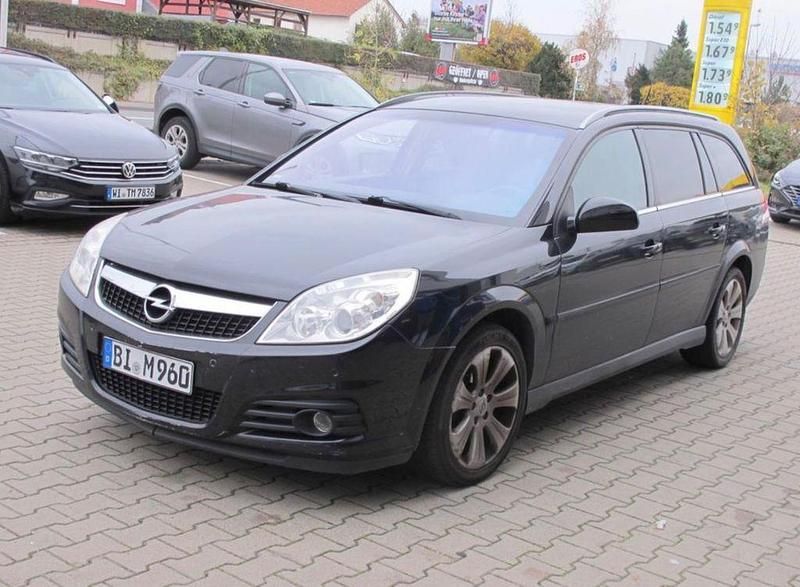 Schwarz Gebraucht 2008 Opel Vectra Limousine | 700 € (Superpreis) - Bild 1/4
