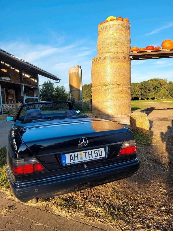 Gebraucht Mercedes 200 1995 Blau Cabrio