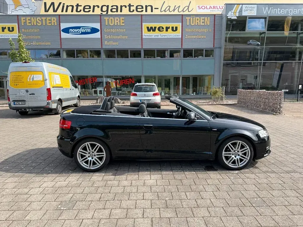 Gebraucht Audi A3 Cabriolet S-Line 160 PS (117 kW) 2010 Schwarz Cabrio