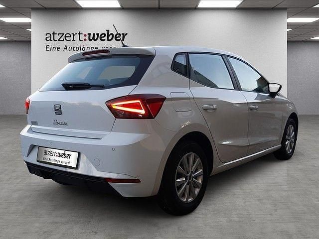 Neu Seat Ibiza Style 95 PS (69 kW) 2025 Nevada weiss Limousine