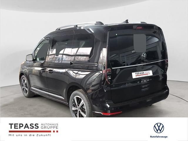 Neu VW Caddy Style 114 PS (83 kW) 2025 Schwarz Van / Kleinbus