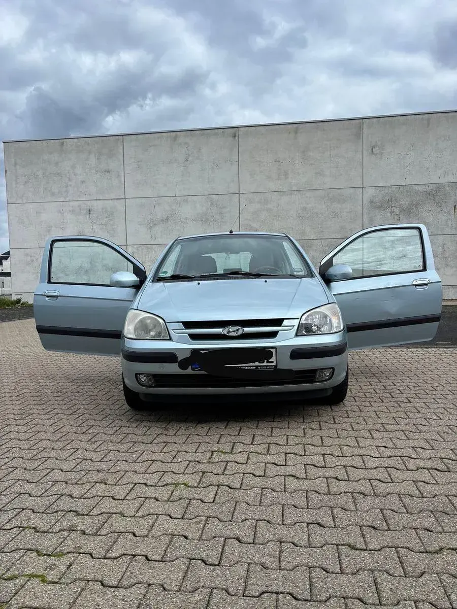Gebraucht Hyundai Getz 63 PS (46 kW) 2004 Blau Kleinwagen