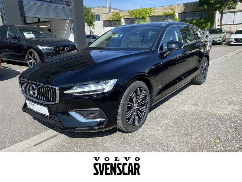 Schwarz Gebraucht 2022 Volvo V60 Inscription Kombi | 29.990 € (Guter Preis) - Bild 1/4