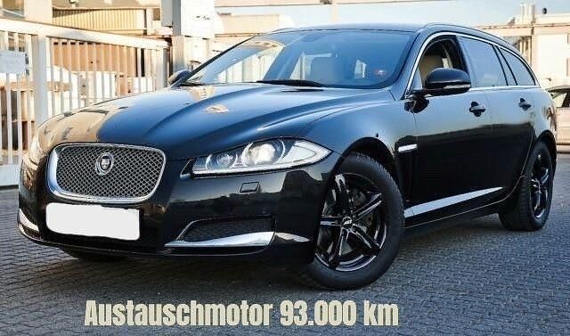 Schwarz Gebraucht 2013 Jaguar XF Sportbrake Kombi | 11.200 € - Bild 1/4