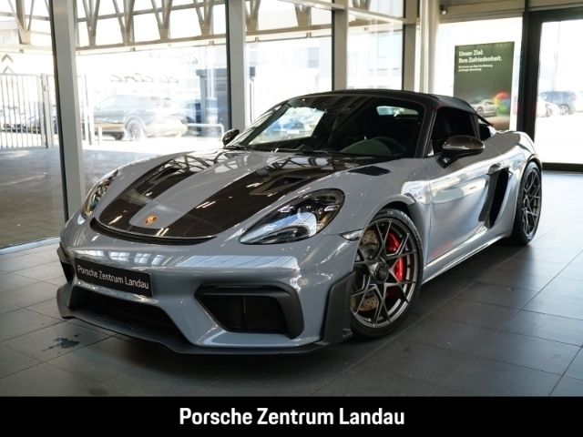 Grau Gebraucht 2022 Porsche 718 Spyder Sport Cabrio | 189.130 € (Fairer Preis) - Bild 1/4