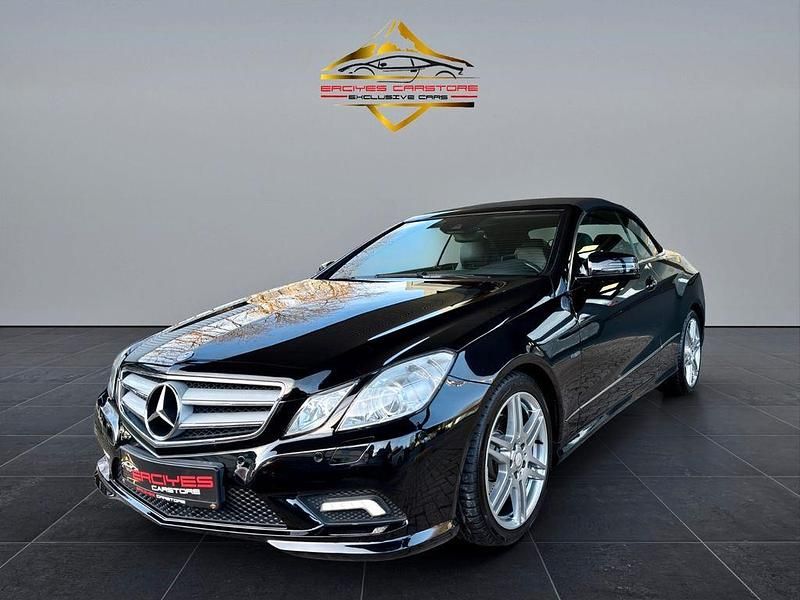 Schwarz Gebraucht 2011 Mercedes E350 Sport Cabrio | 16.990 € (Fairer Preis) - Bild 1/4