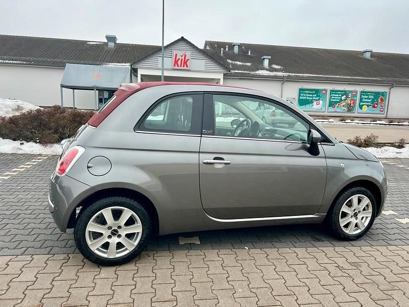 Gebraucht Fiat 500 Lounge 69 PS (50 kW) 2013 Grau Cabrio